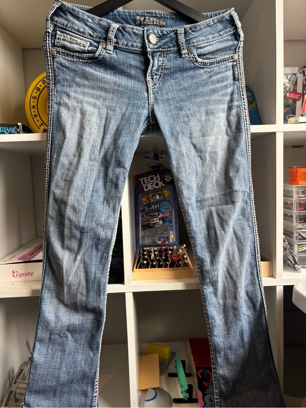 Silver Jeans Light Blue Bootcut Jeans